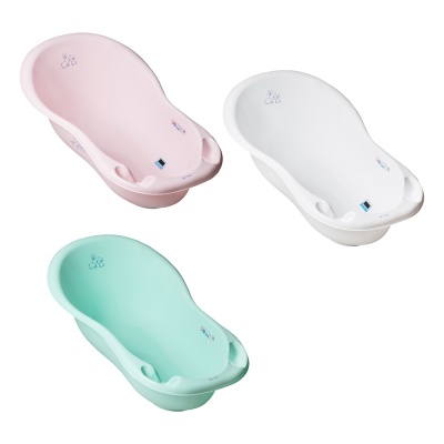 Ванна детская Tega Baby Little Bunnies со сливом 102 см